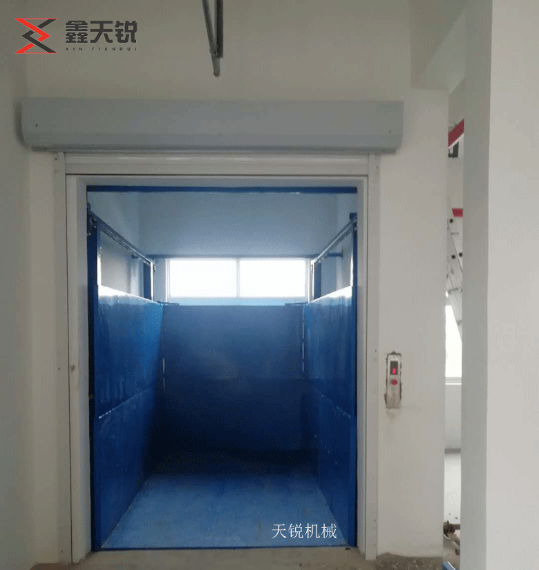 湘西上货专用导轨式升降货梯