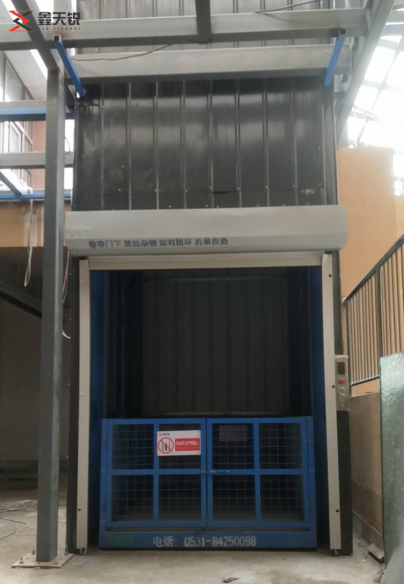 湘西双轨双缸液压货梯